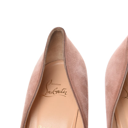 Christian Louboutin Suede Pigalle Follies 100 Pumps 42 Doudou 16 of 20