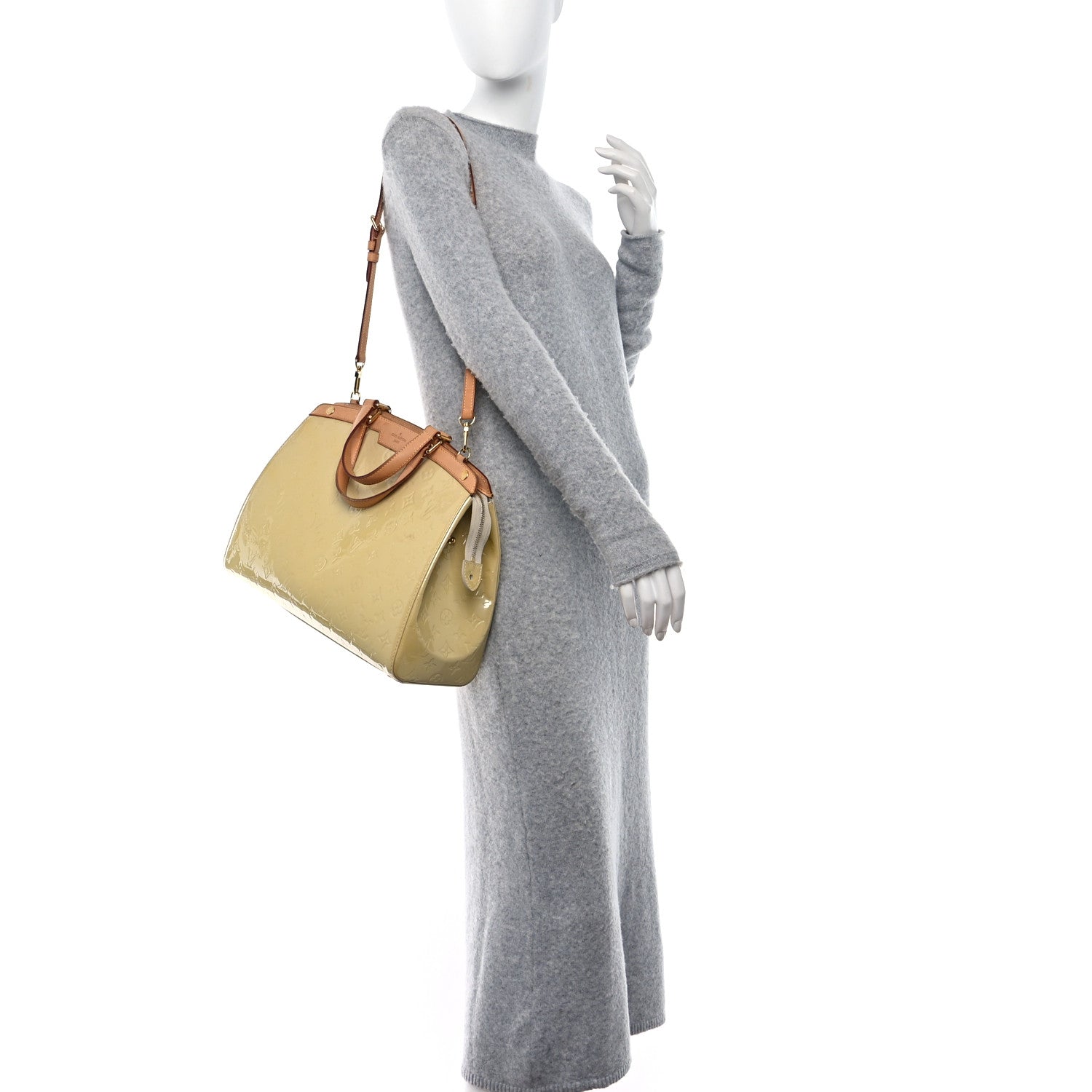 Louis Vuitton Vernis Brea MM Rose Angelique 2 of 8