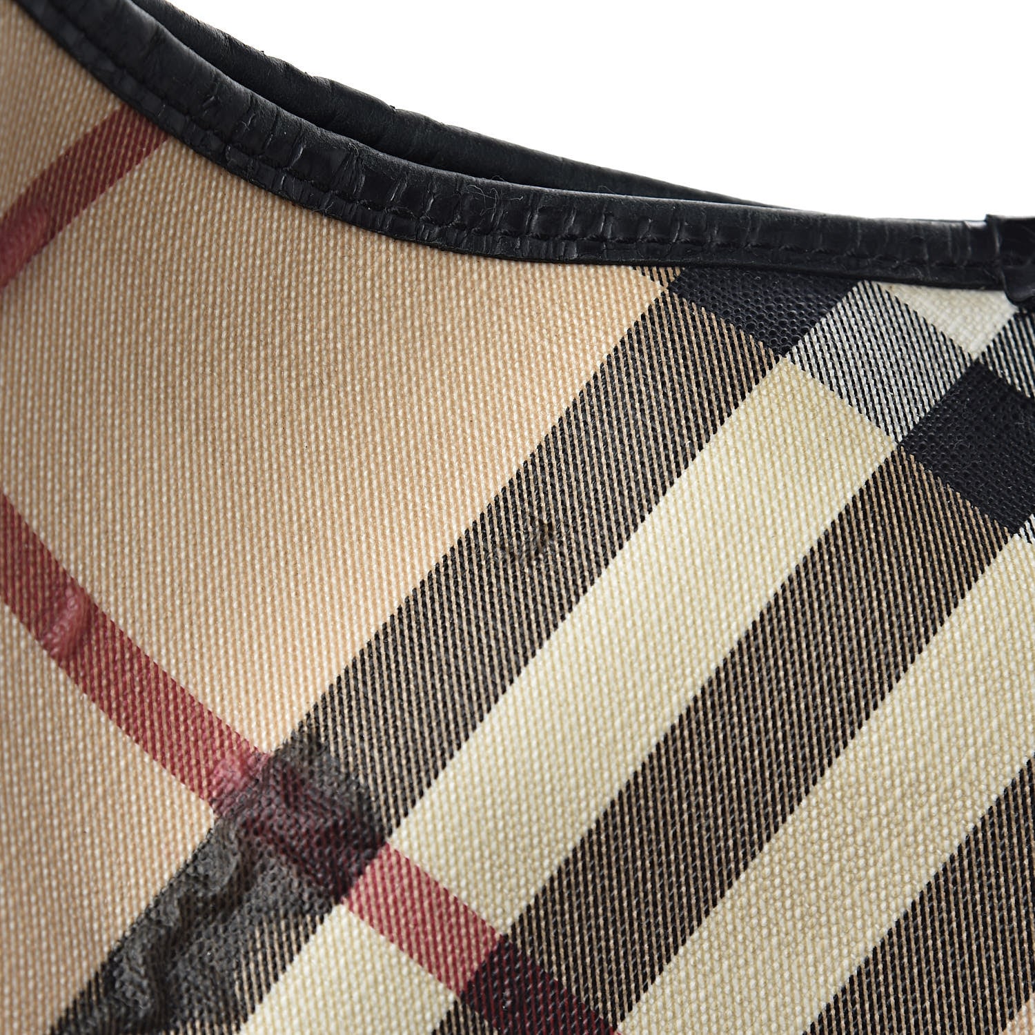 Burberry Supernova Check Large Larkin Hobo Black 16 of 20