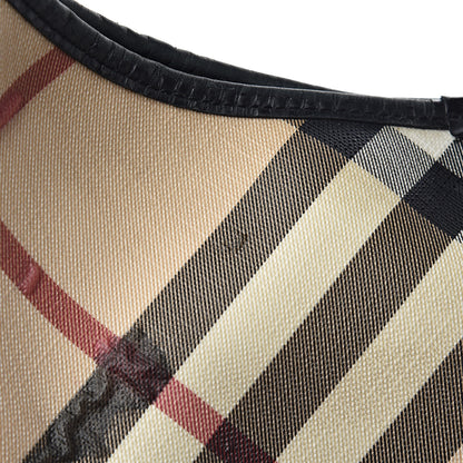 Burberry Supernova Check Large Larkin Hobo Black 16 of 20