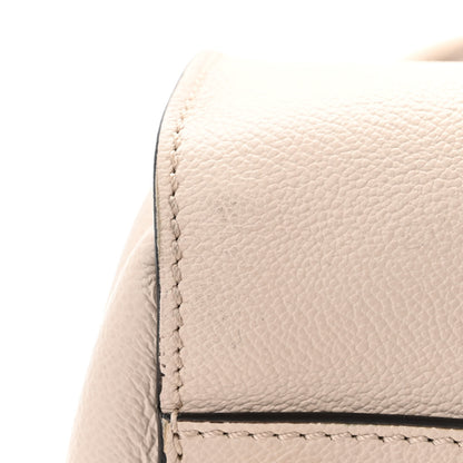 Burberry Soft Grain Calfskin Medium Buckle Tote Limestone 11 of 12