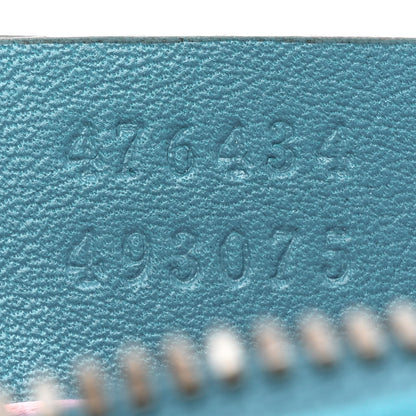 Gucci Velvet Matelasse GG Marmont Belt Bag 95 38 Pavone Cyan 7 of 13