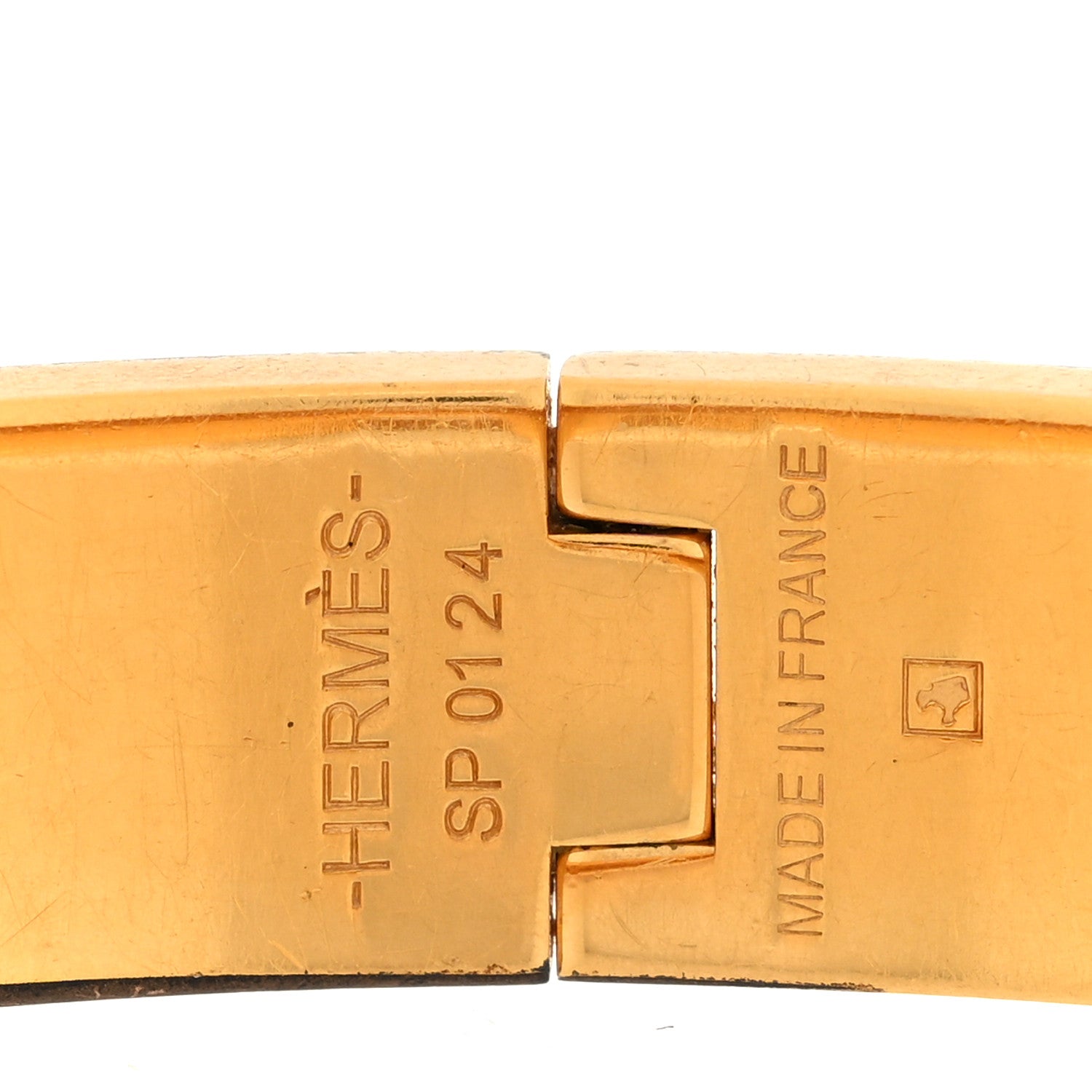 Hermes Enamel Narrow Clic Clac H Bracelet PM White 4 of 4