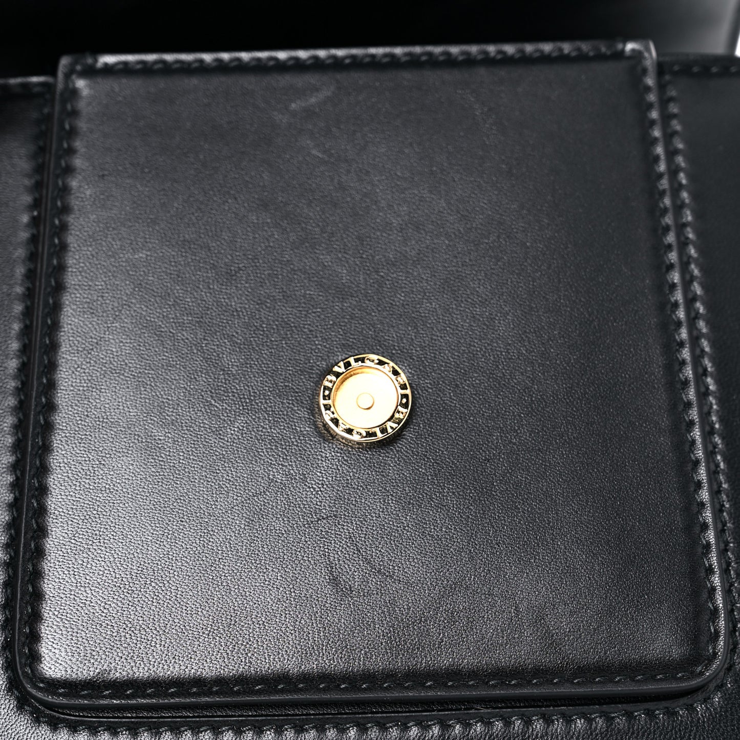 Nappa Serpenti Forever Small Maxi Chain Top Handle Bag Black
