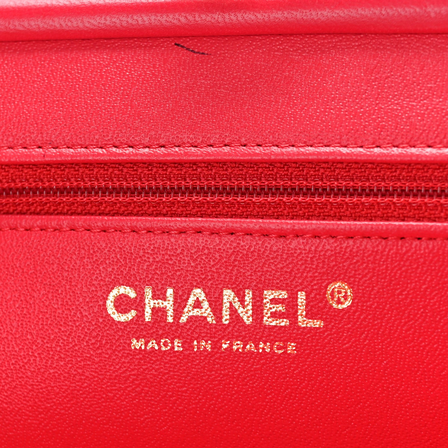 Lambskin Quilted Timeless Clutch Fuchsia