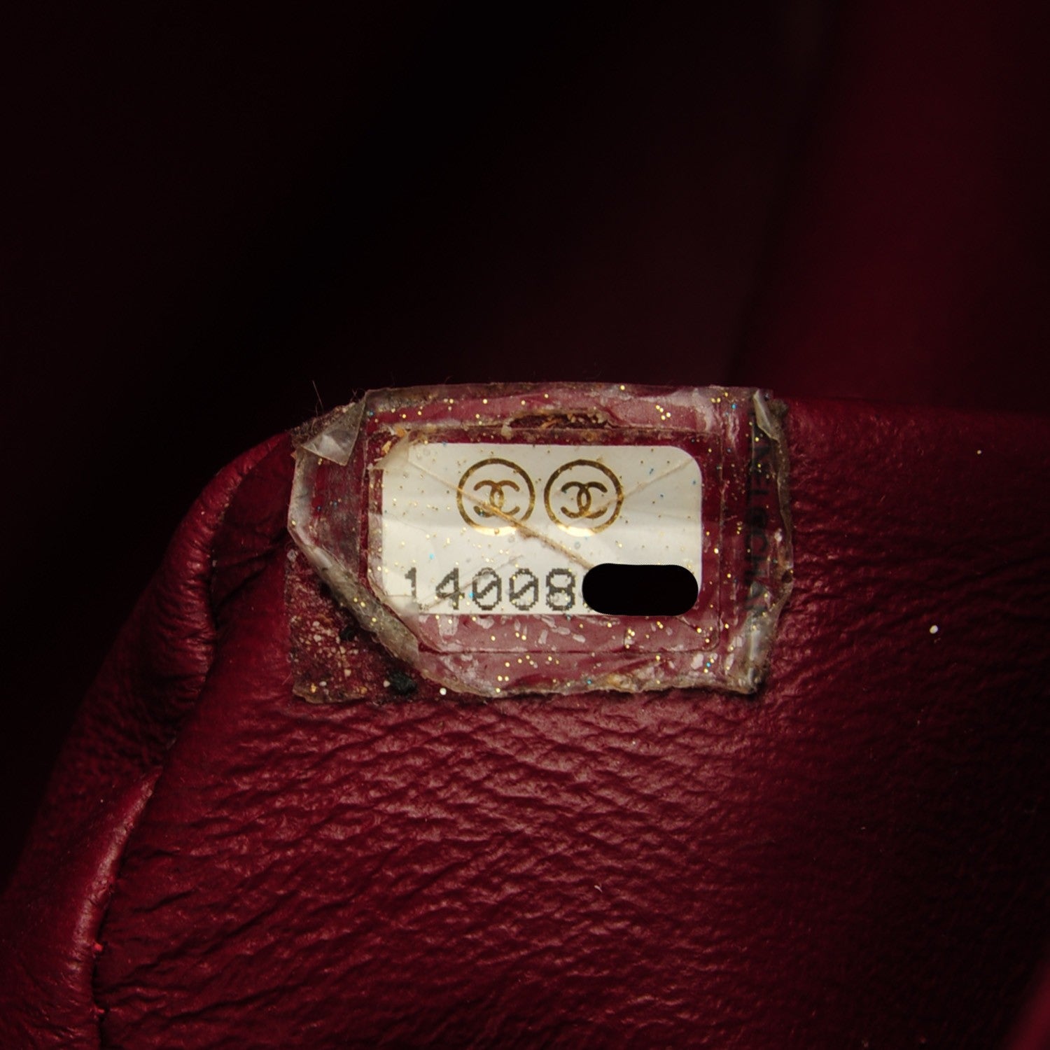 Chanel Caviar Maxi Single Flap Dark Red 7 of 9