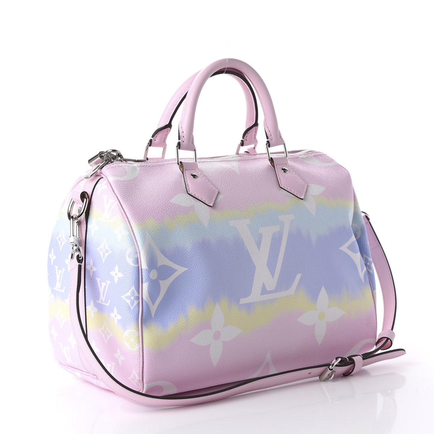 Monogram Escale Speedy Bandouliere 30 Pastel