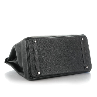 Hermes Taurillon Clemence Birkin 40 Black 5 of 25