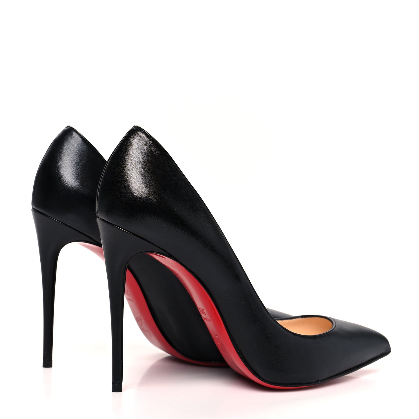 Shiny Nappa Pigalle Follies 100 Pumps 38.5 Black