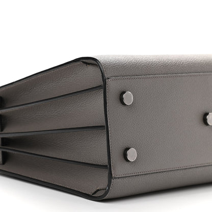 Saint Laurent Grained Calfskin Baby Sac De Jour Fog 7 of 9
