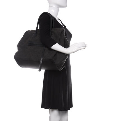 Celine Felt Medium Phantom Luggage Grey 2 of 9