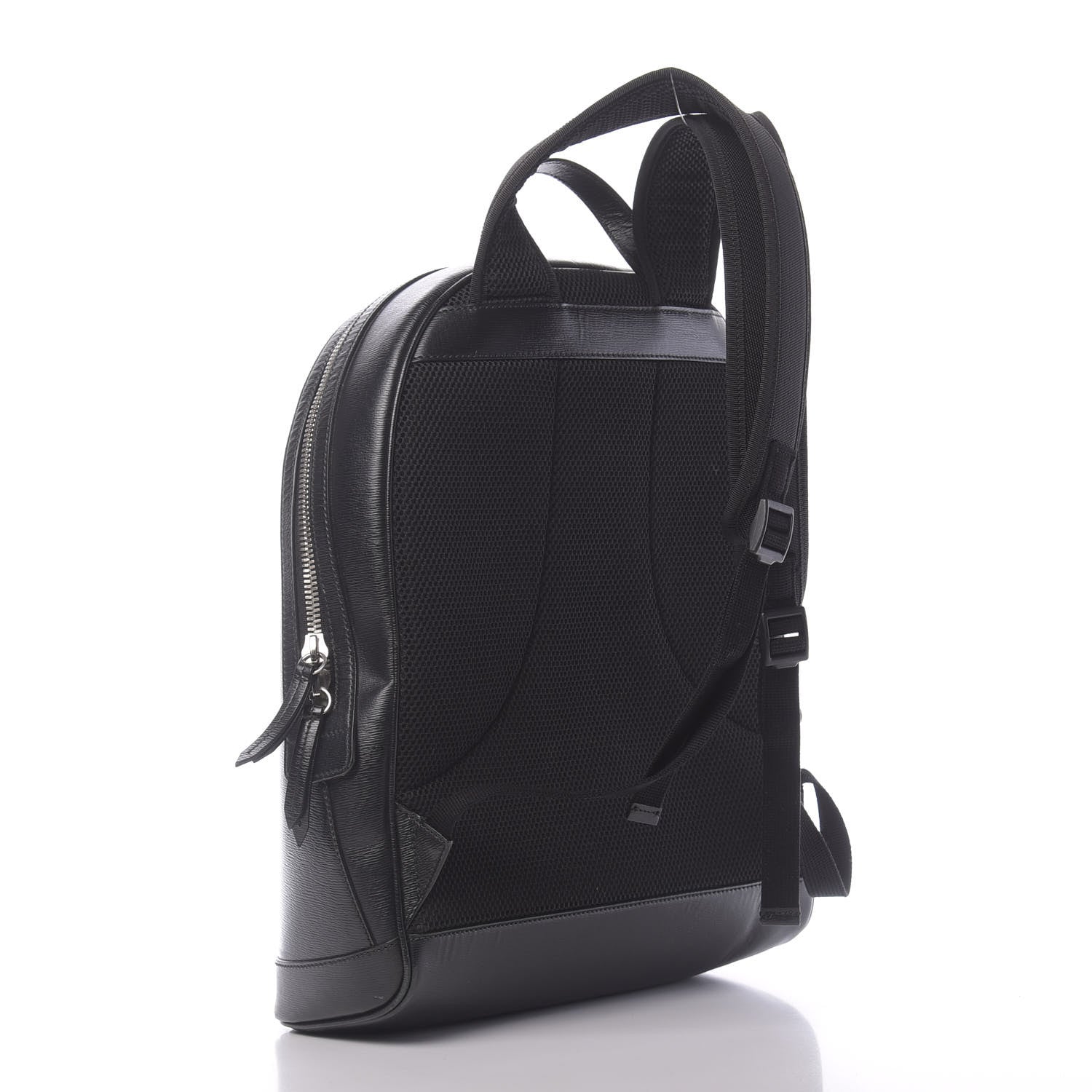 Gucci Calfskin Kingsnake Dome Backpack Black 2 of 12