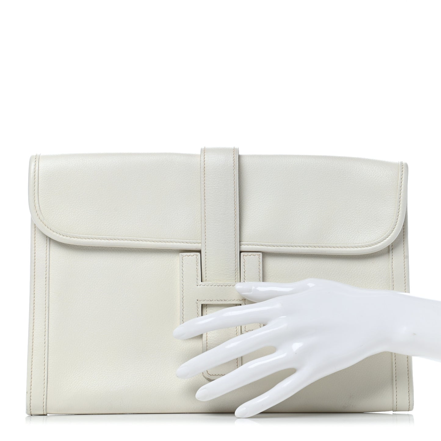 Evergrain Jige PM Clutch White