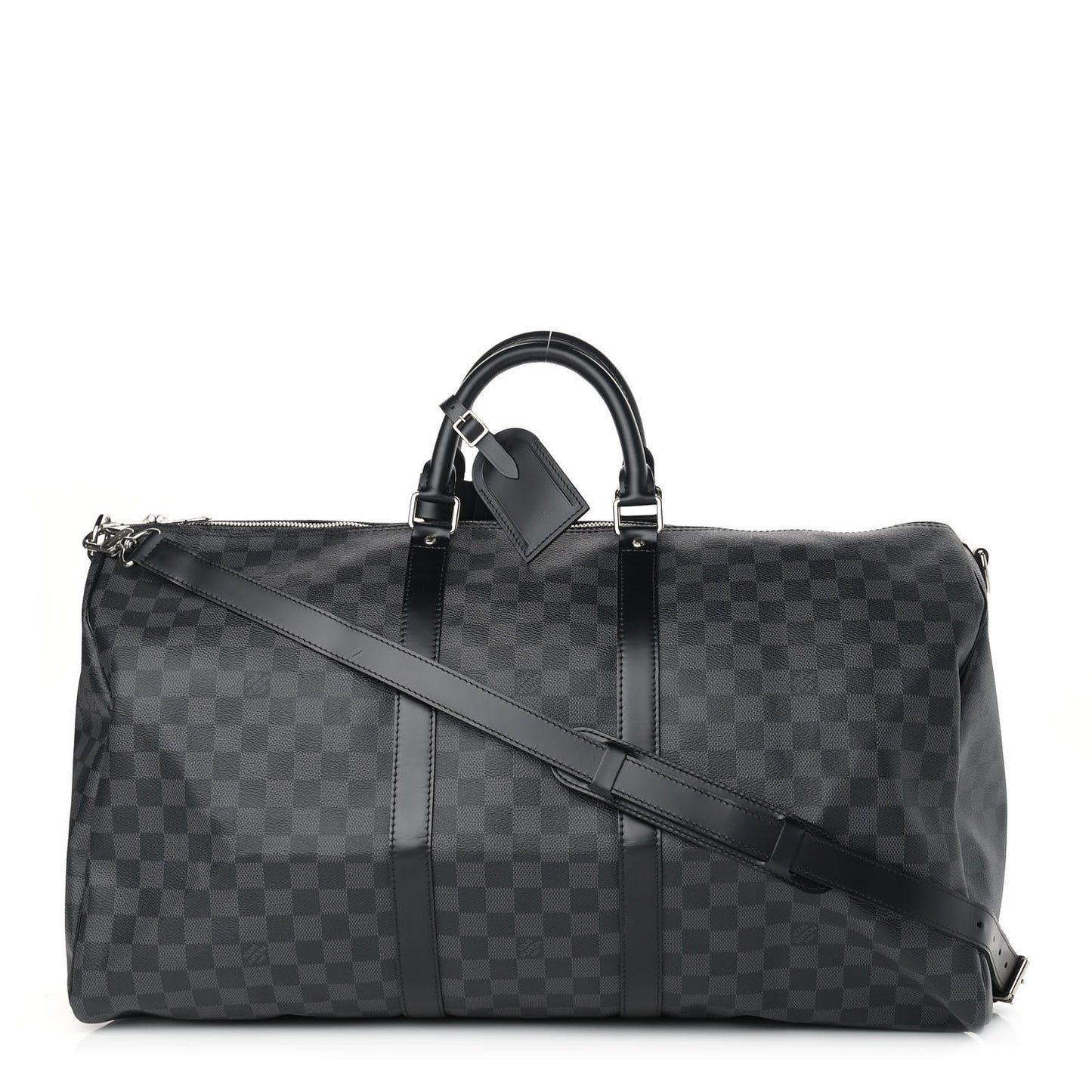 Damier Graphite Keepall Bandouliere 55