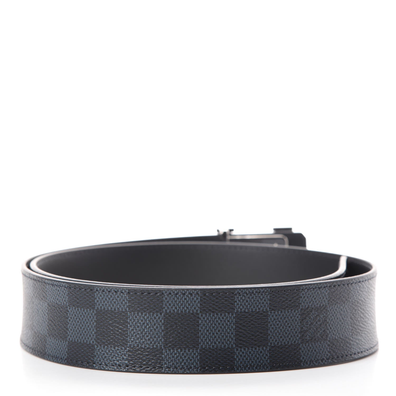 Louis Vuitton Damier Cobalt 40mm LV Initiales Belt 90 36 3 of 5