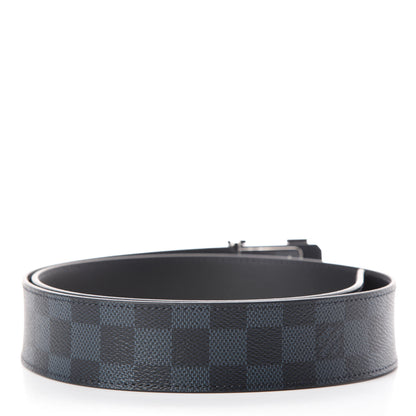 Louis Vuitton Damier Cobalt 40mm LV Initiales Belt 90 36 3 of 5
