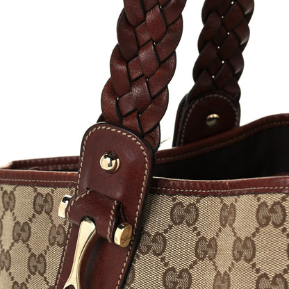 Gucci Monogram Medium Pelham Shoulder Bag Brown 12 of 12