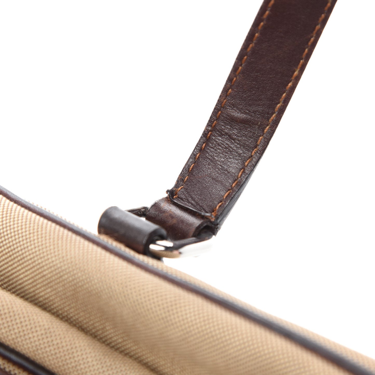 Jacquard Logo Bauletto Corda Bruciato