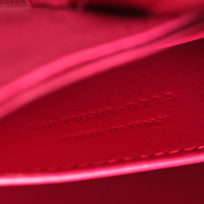 Saint Laurent Satin Le 5 A 7 Mini Hobo Guava Pink 7 of 13