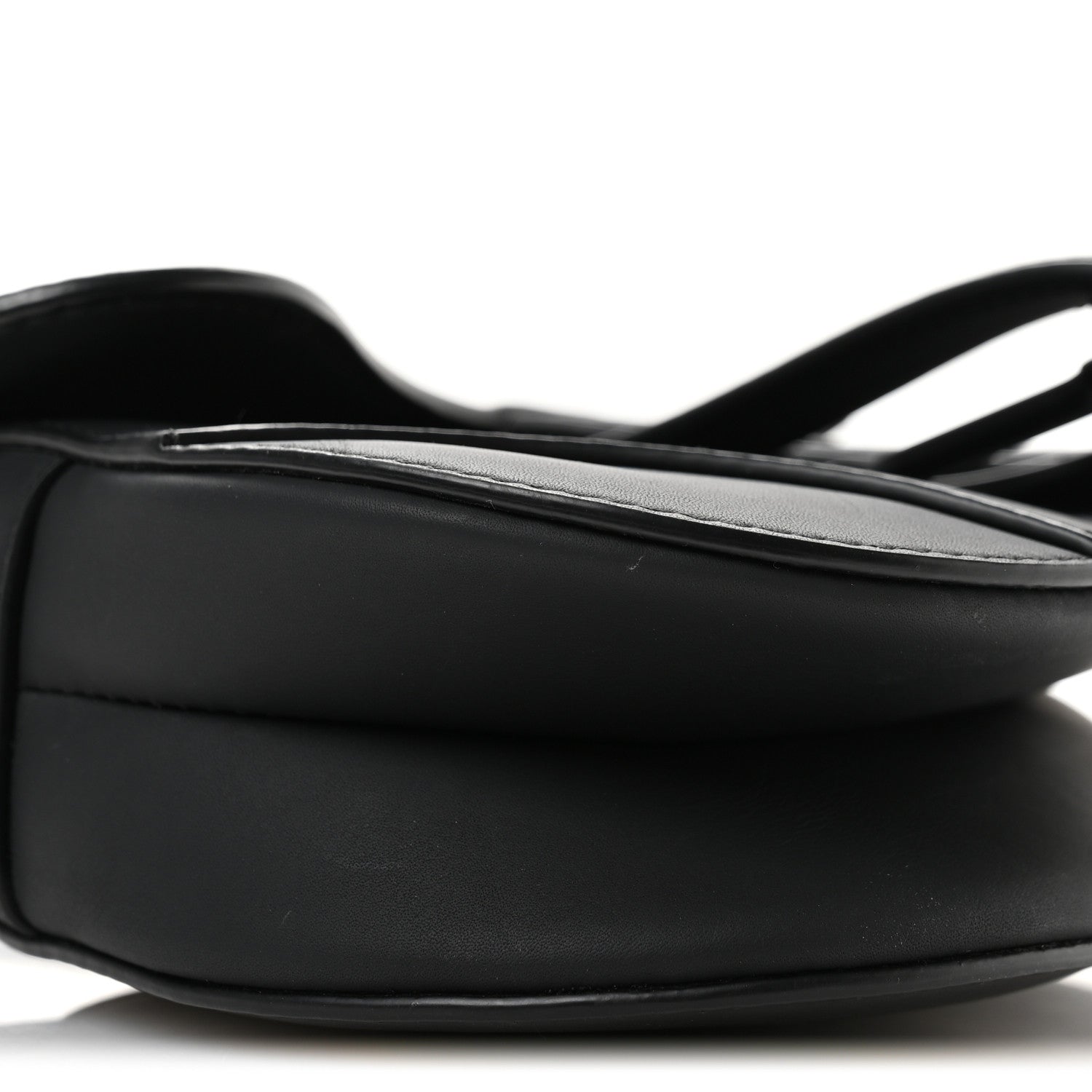 Christian Dior Ultra Matte Calfskin Mini Saddle Bag Black 9 of 11