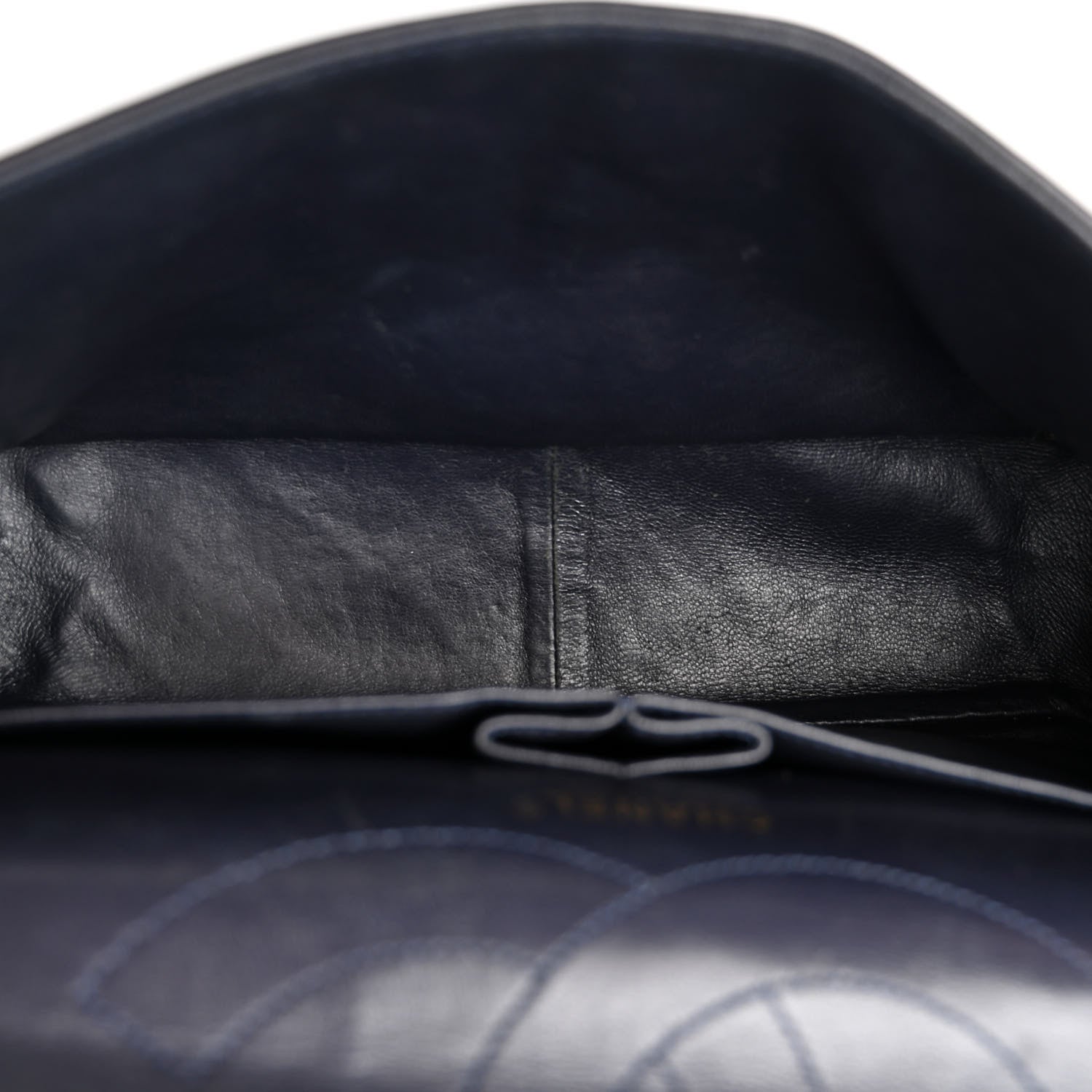 Chanel Aged Calfskin Quilted 2.55 Reissue 227 Flap Navy Blue 5 of 15