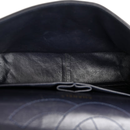 Chanel Aged Calfskin Quilted 2.55 Reissue 227 Flap Navy Blue 5 of 15