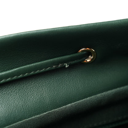 Chanel Calfskin Quilted Large Urban Spirit Backpack Dark Green 10 of 12