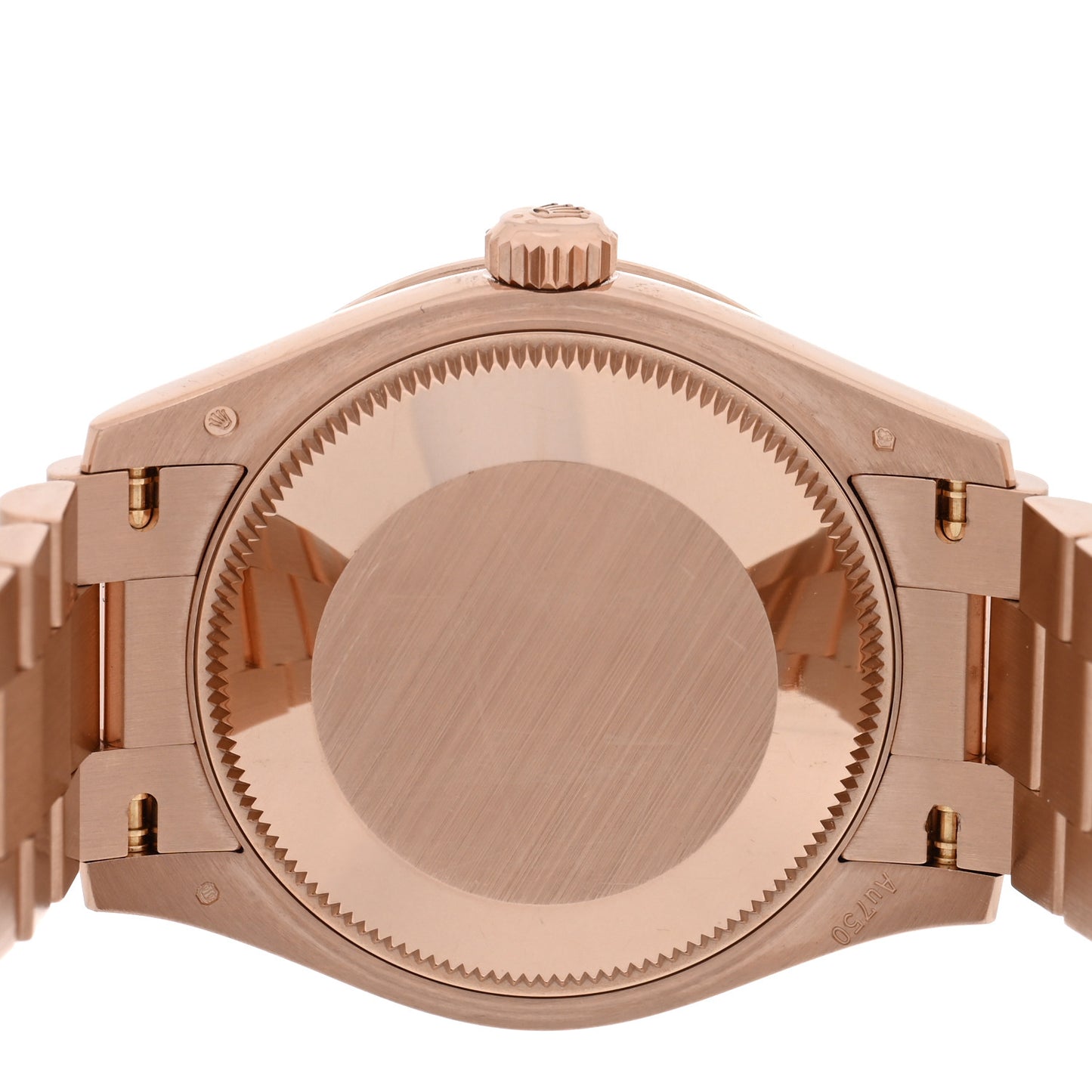 18K Everose Gold Diamond Bezel 31mm Oyster Perpetual Datejust President Watch Sundust 278285RBR