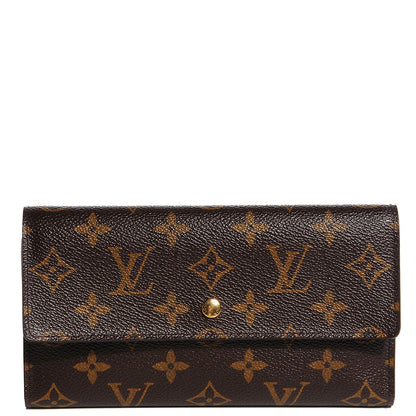 Louis Vuitton Monogram Porte Tresor International Wallet 1 of 7