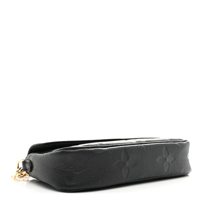 Louis Vuitton Empreinte Monogram Giant Ivy Wallet On Chain Black 4 of 10