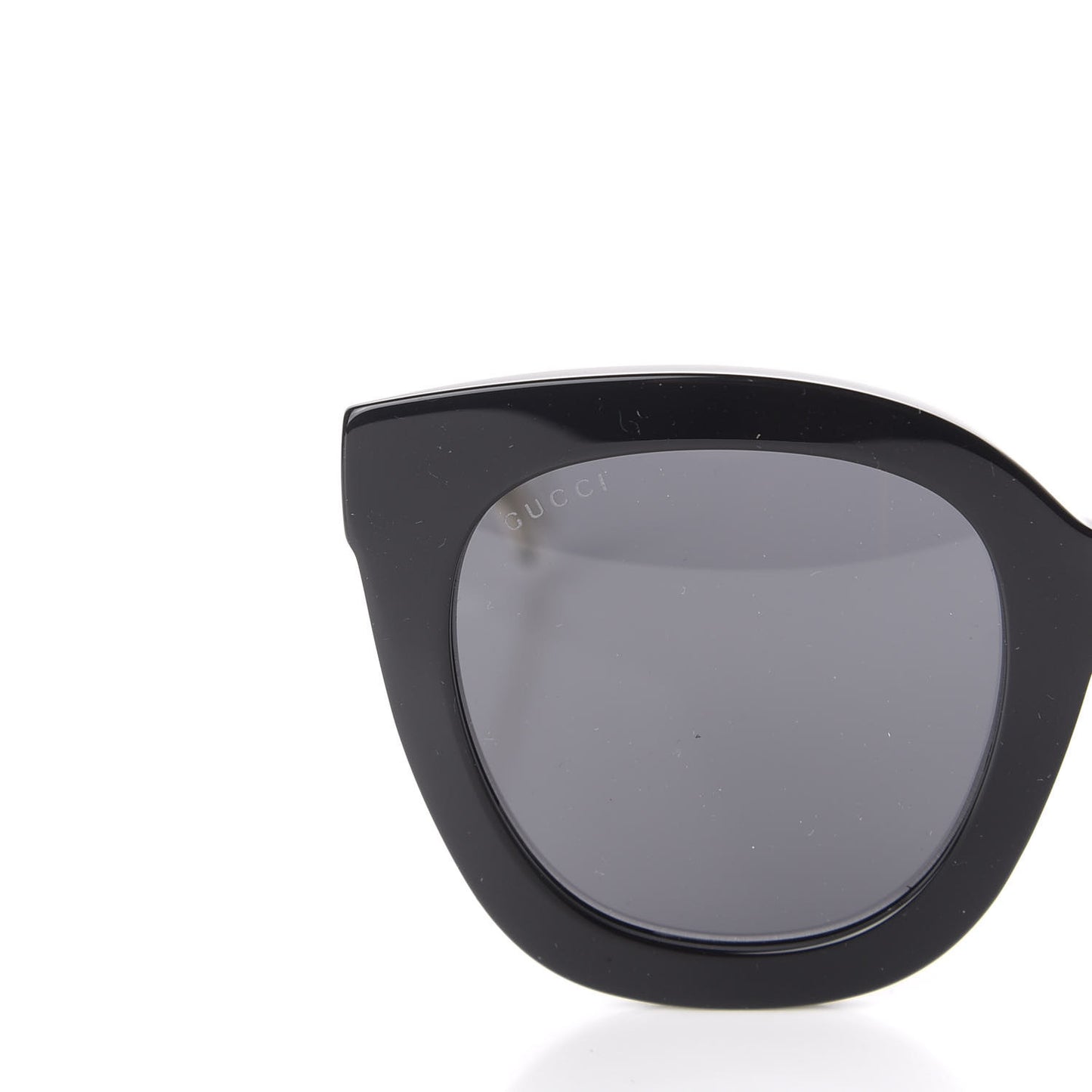 Acetate Crystal Sunglasses GG0564S Black Grey