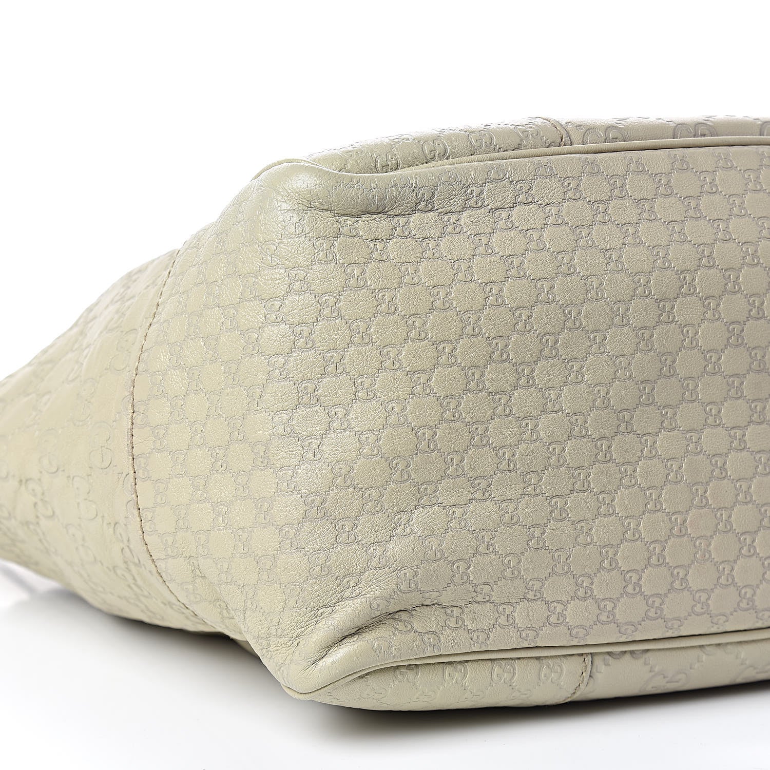 Gucci Guccissima Medium Bree Zippered Tote Storm Grey 9 of 10