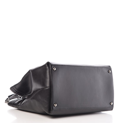 Chanel Glazed Calfskin Boy Tote Black 4 of 20
