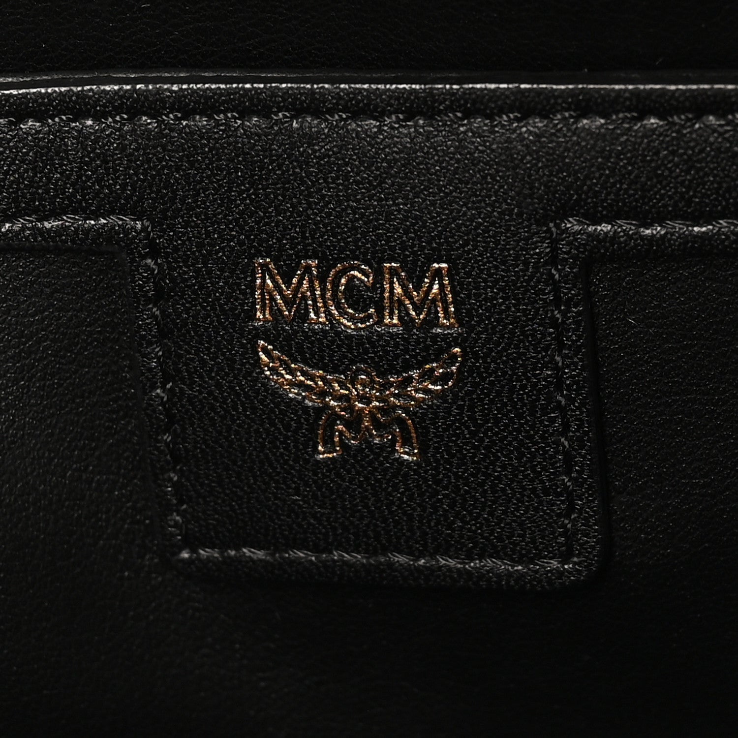 MCM Visetos Small Stark Backpack Cognac 6 of 9