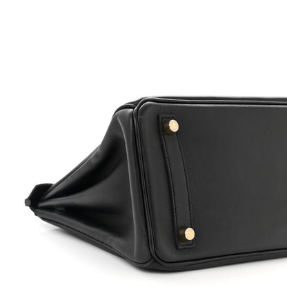 Hermes Swift Birkin 25 Black 9 of 10