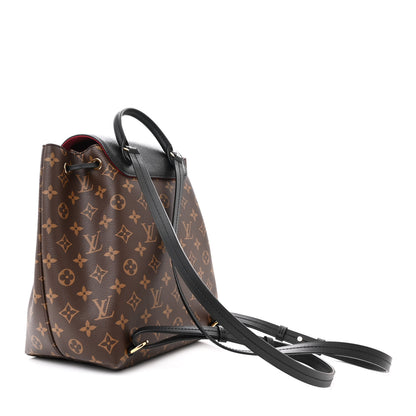 Louis Vuitton Monogram Montsouris PM Black 3 of 11