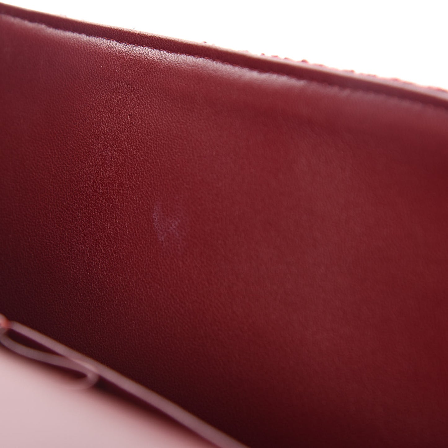 Felt Flower Embroidered Jumbo Double Flap Burgundy Multicolor