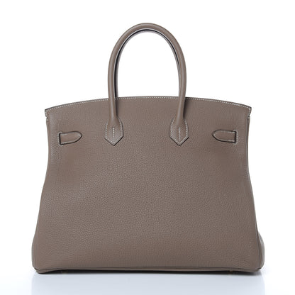 Hermes Togo Birkin 35 Etoupe 5 of 38
