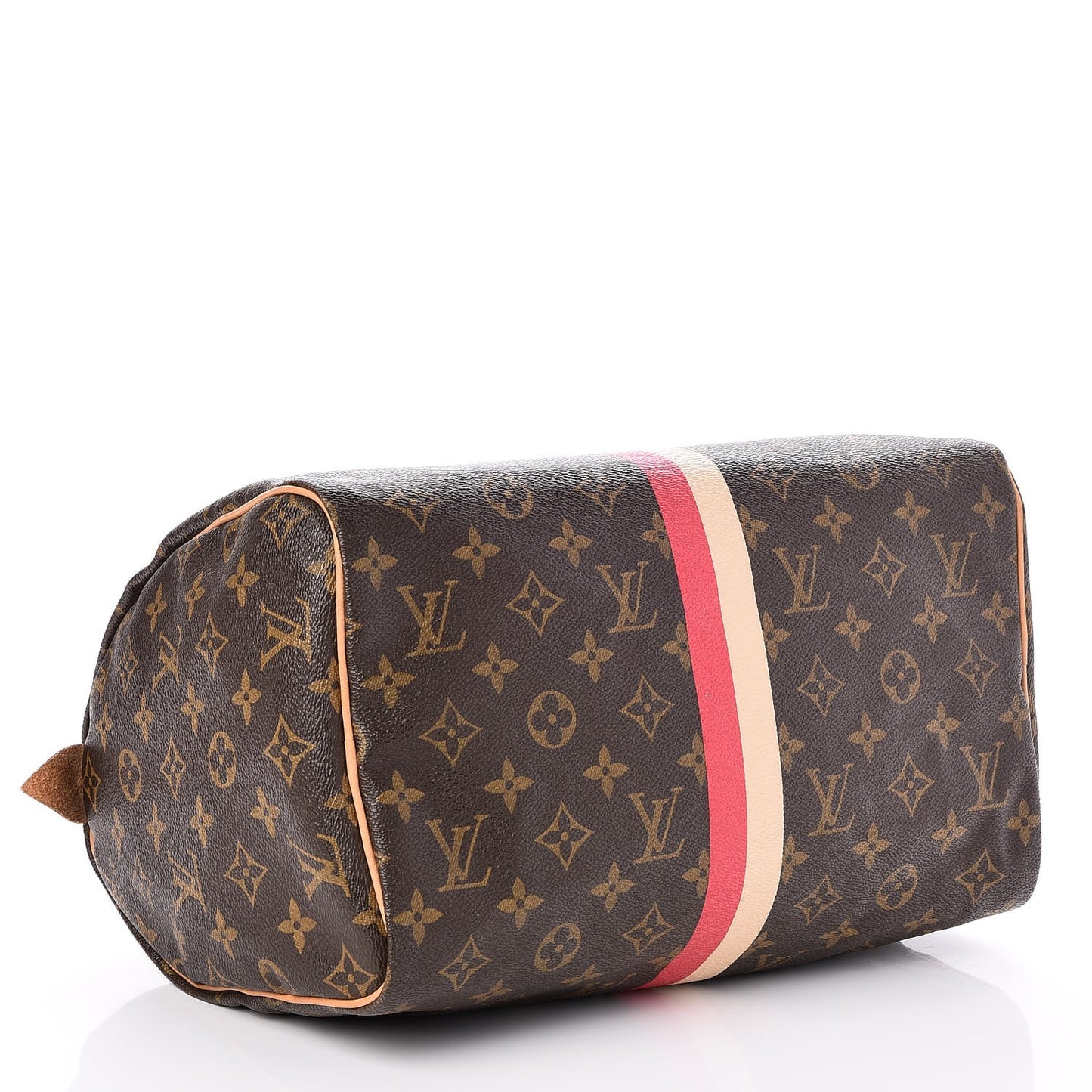 Monogram My LV Heritage Speedy 30 White Fuchsia