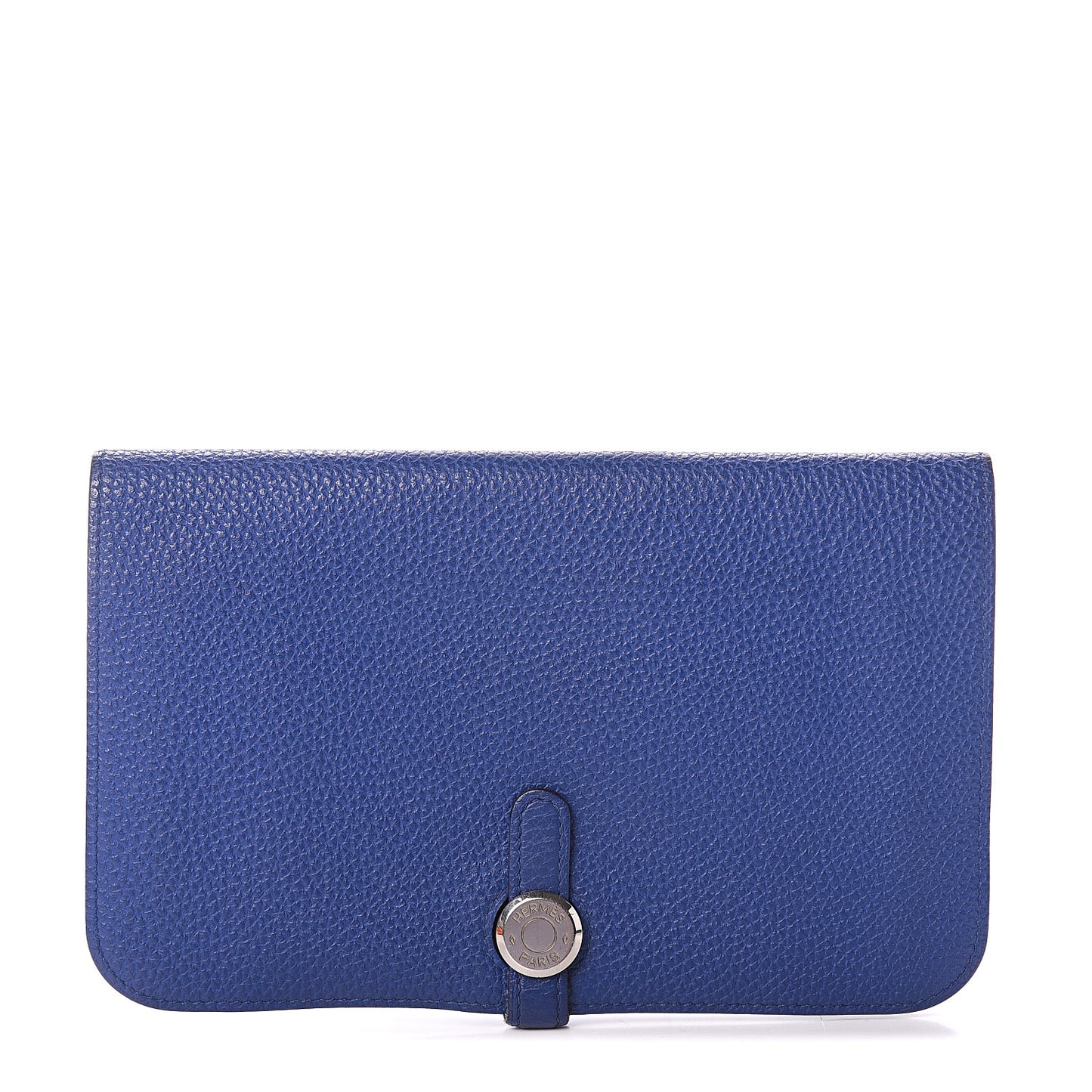 Togo Dogon Duo Wallet Bleu Electrique