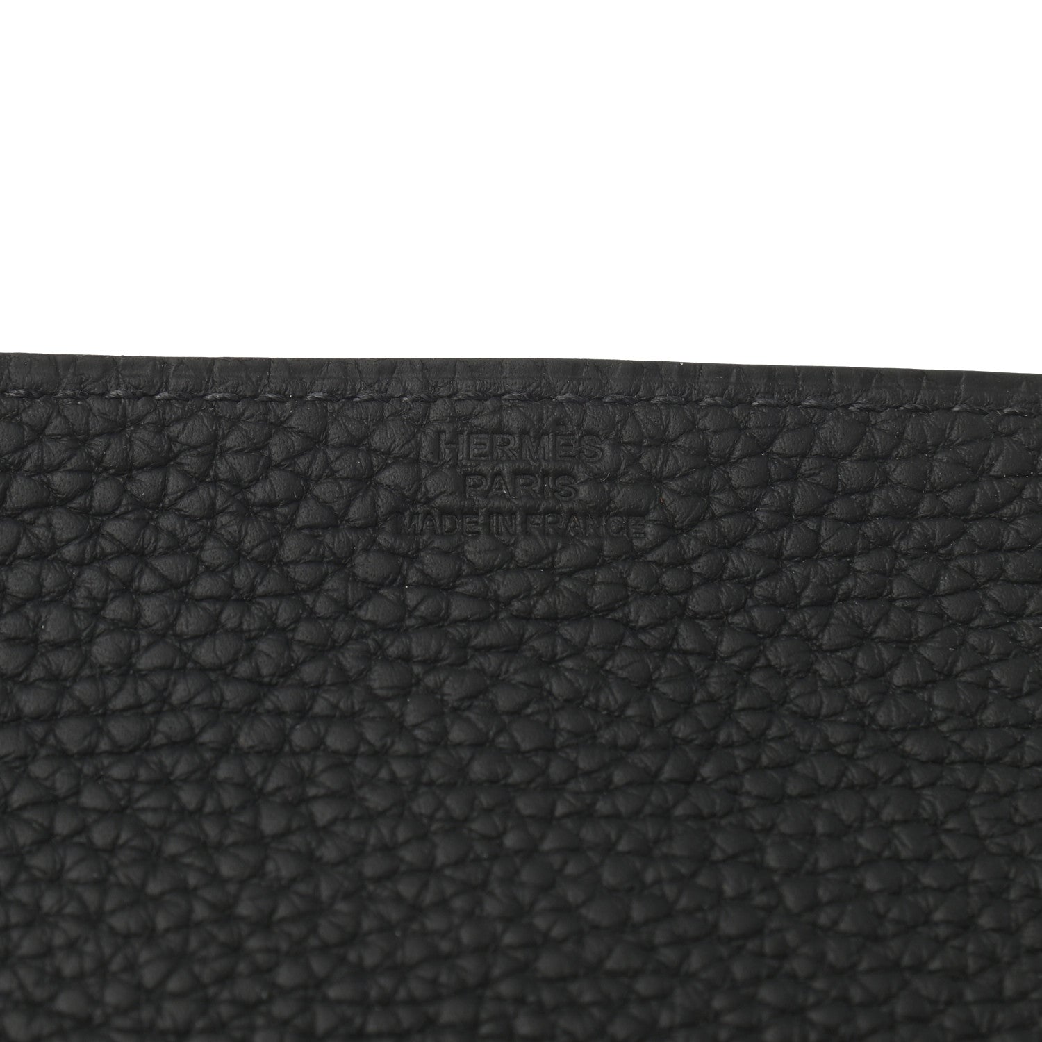 Hermes Taurillon Clemence Mises et Relances MM Change Tray Black 5 of 6