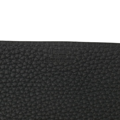 Hermes Taurillon Clemence Mises et Relances MM Change Tray Black 5 of 6