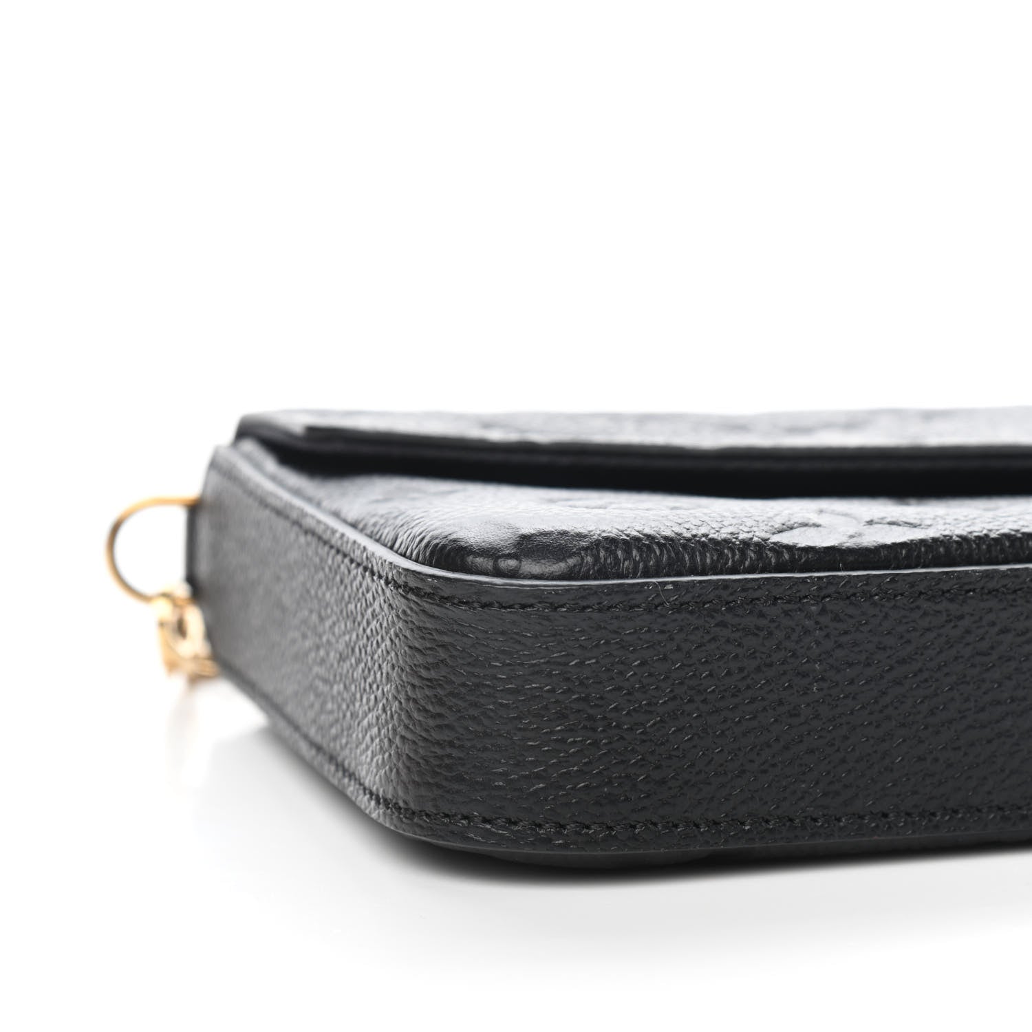 Louis Vuitton Empreinte Pochette Felicie Chain Wallet Black 8 of 9