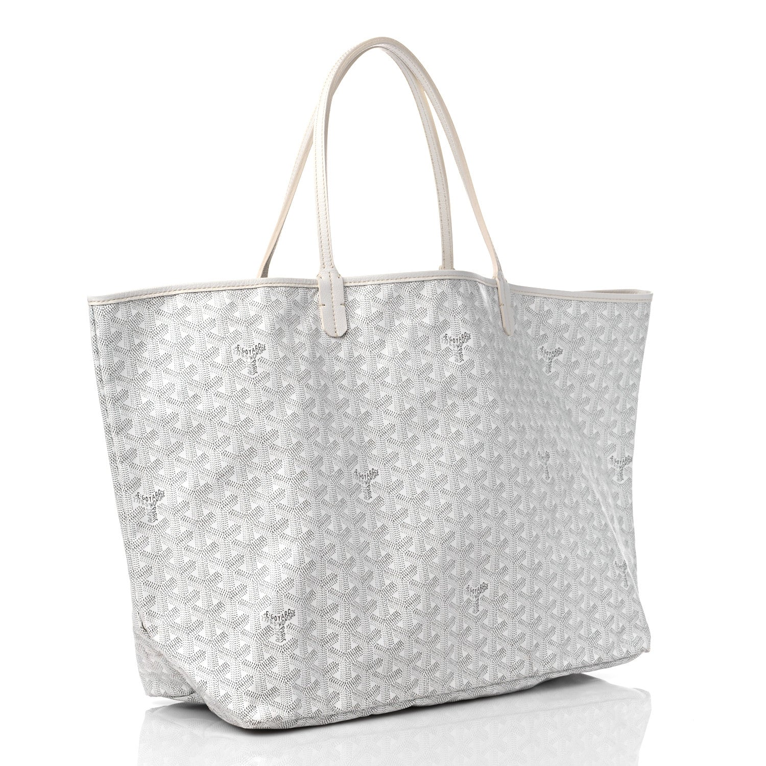Goyard Goyardine Saint Louis GM White 4 of 9