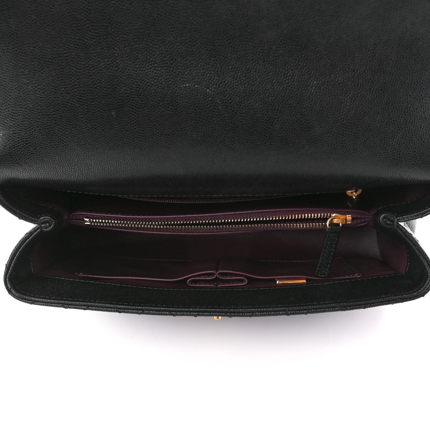 Chanel Caviar Quilted Small Coco Chain Handle Flap Black 5 of 12