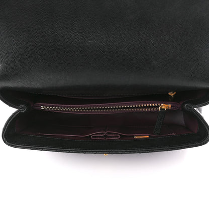 Chanel Caviar Quilted Small Coco Chain Handle Flap Black 5 of 12