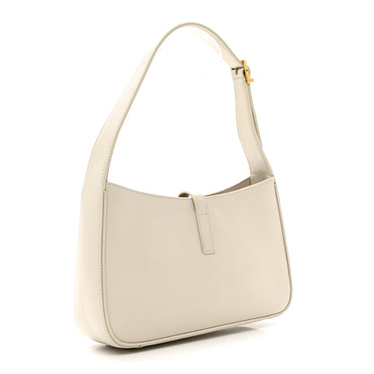 Saint Laurent Smooth Calfskin Le 5 A 7 Hobo Blanc Vintage 3 of 8