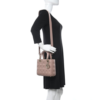 Christian Dior Lambskin Cannage Small My ABCDior Fard 2 of 11