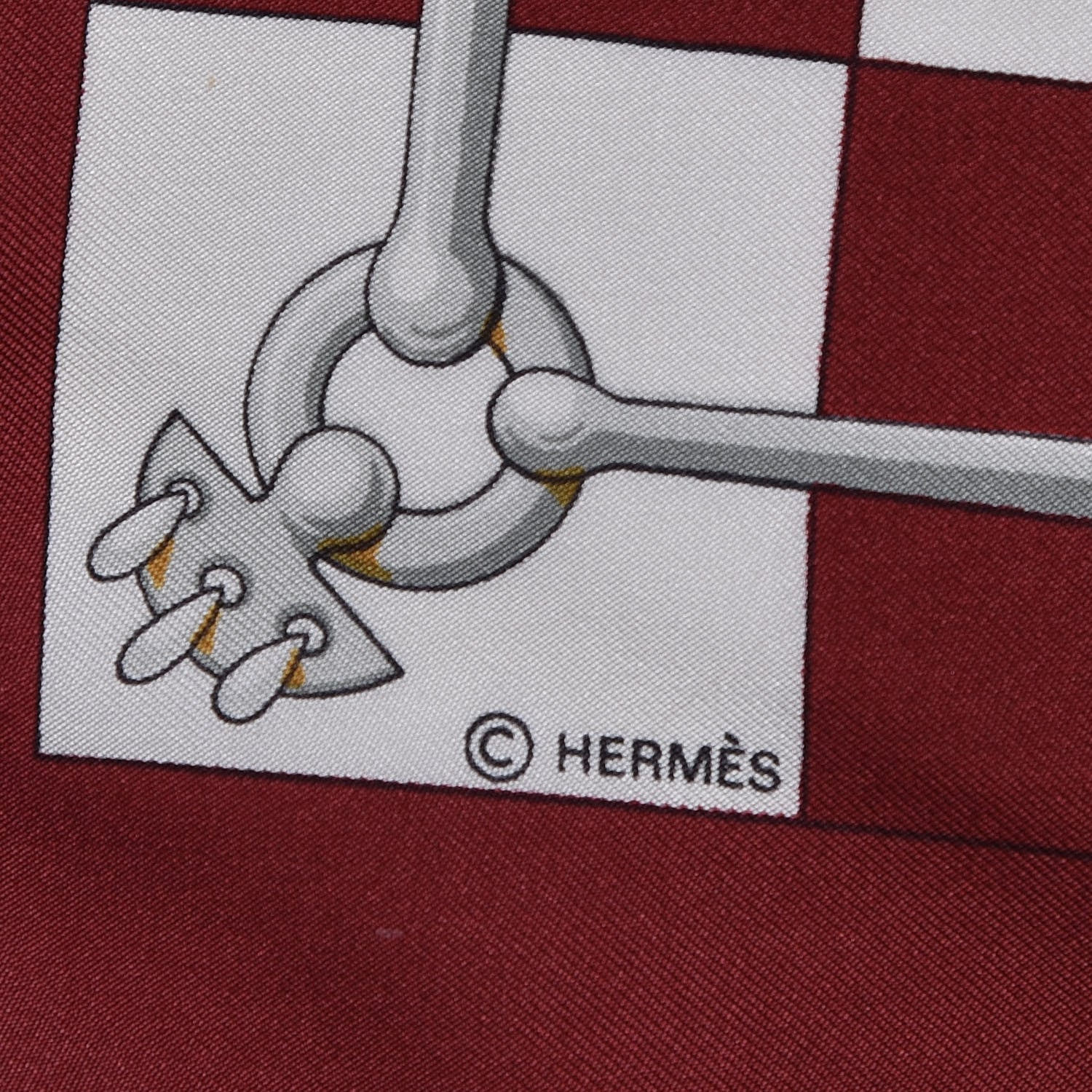 Hermes Silk Cliquetis Scarf 90 6 of 7