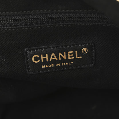 Chanel Lambskin Jersey Scales Camera Case Black 6 of 10